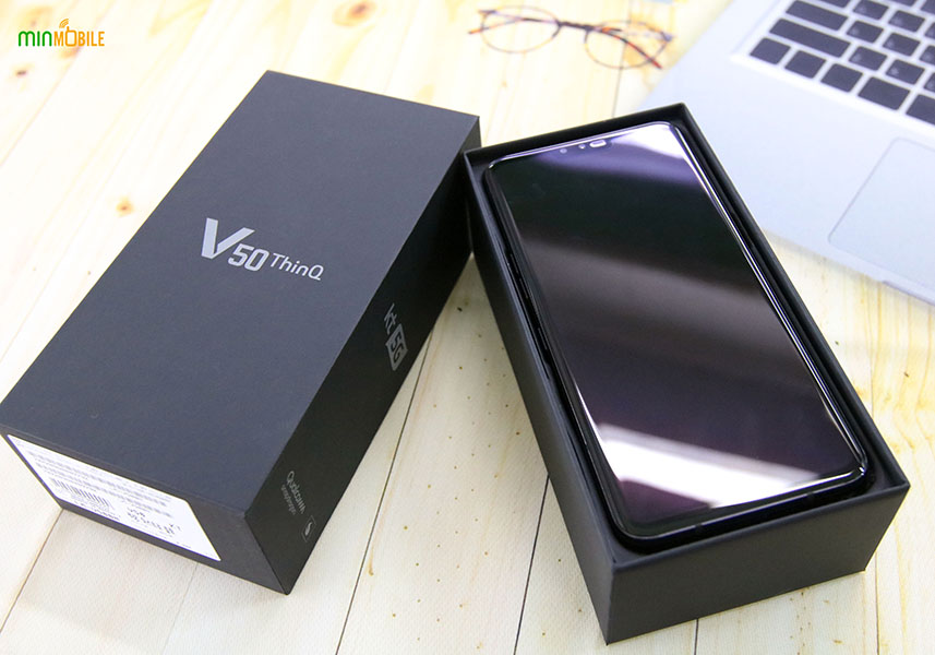màn hình hiển thị của lg v50 thinq